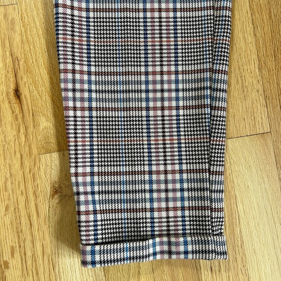 ANTHROPOLOGIE malcolm plaid tapered trouser pants dark academia menswear size 10 - Picture 7 of 11